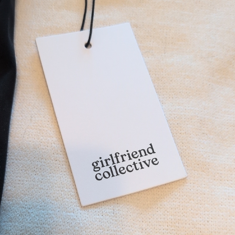 Girlfriend Collective Black High Rise 7/8 Leggings Athletic Wear - Picture 3 of 10